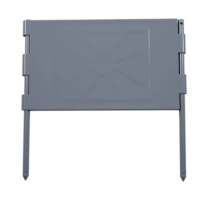 Bord tas-sodda tal-ġnien mgħollija tal-metall